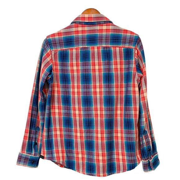 Outerknown Womens Blanket Shirt Organic Cotton Plaid Colorful Outdoor Size XS/S - Picture 4 of 12